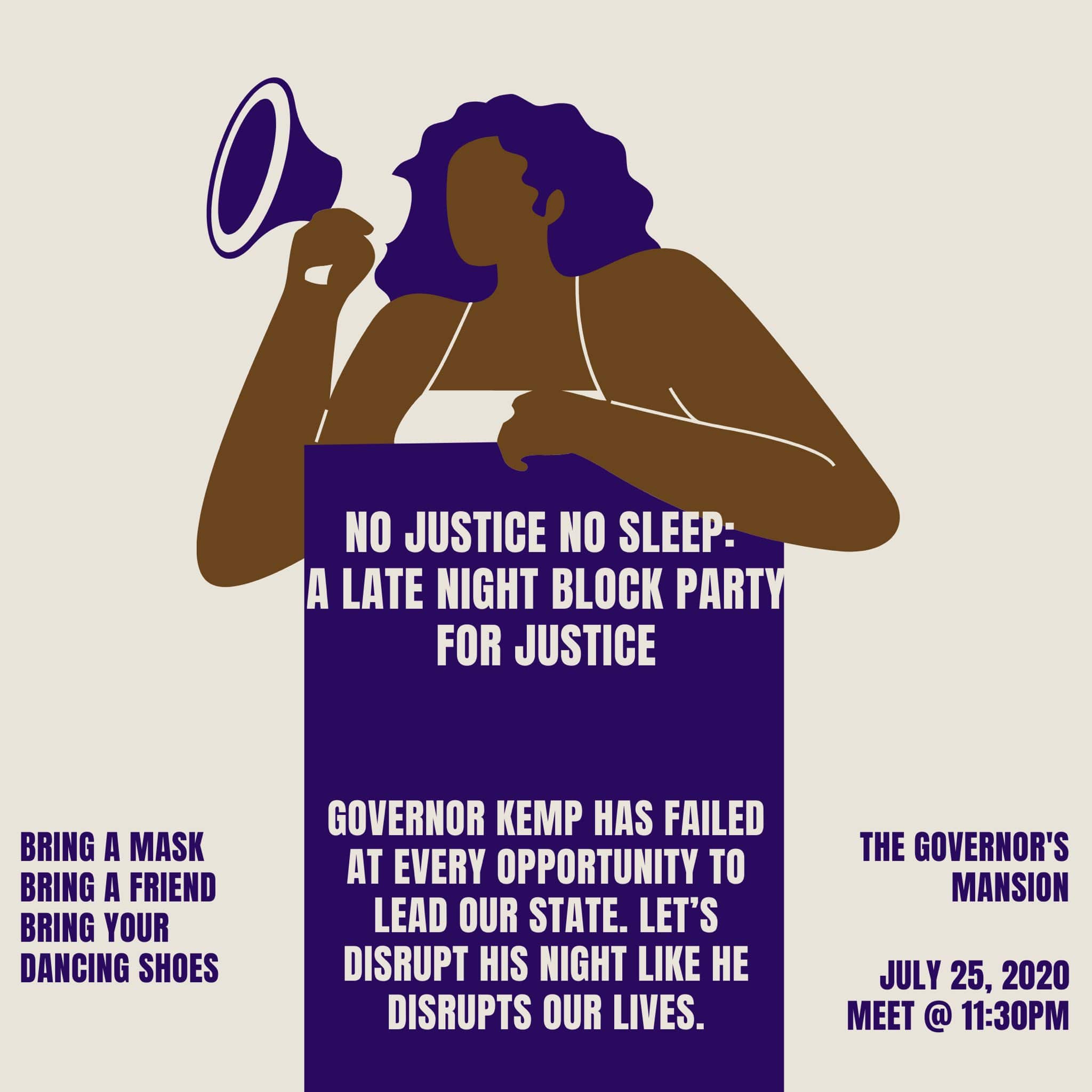 Late-night 'block party' protest announced for July 25 at ...